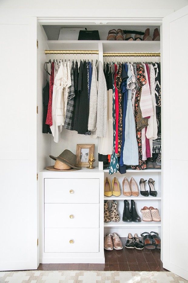 Small Closet Organizing Tips: Squeeze Every Inch out of a Small Closet