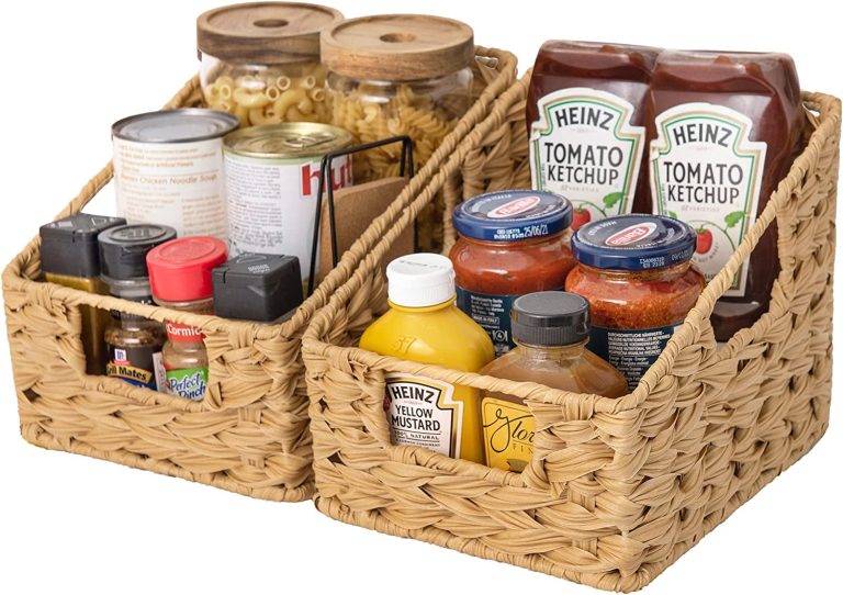 Stylishly Organize Your Home with the Waterproof Wicker Storage Baskets